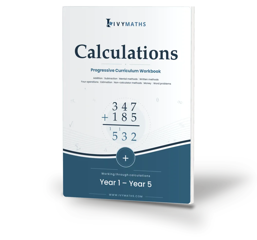 The Calculations workbook, Years 1–5