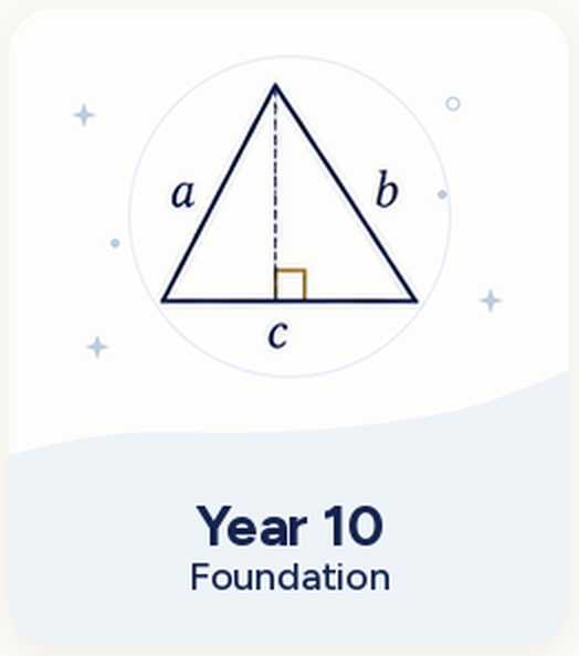 Year 10 Foundation